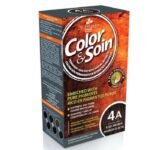 3 CHENES COLOR ET SOIN COLORATION PERMANENTE 4A MARRON GLACE 135 ML