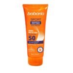 BABARIA SPORT CREME SOLAIRE SPF 50 ABSORPTION RAPIDE 75ML