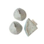 BAMBIDOU LOT DE 3 TIPI PIPI POIS BLEU