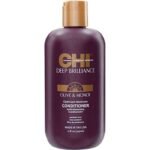 CHI DEEP BRILLANCE APRES SHAMPOOING HUILE D'OLIVE ET MONOI 355 ML