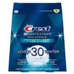 CREST 3D LEVELS 30 WHITER 38 STRIPS PROFESSIONAL WHITE + LED LIGHT