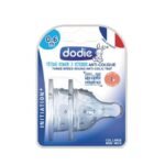DODIE TETINE RONDE 3 VITESSES ANTI COLIQUE 0 A 6 MOIS DEBIT 1