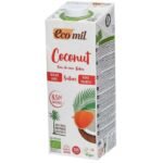 ECOMIL LAIT DE COCO SANS SUCRE 1L