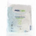 GILBERT RECTANGLES DE COTON PADS BIODEGRADABLES BEBE SACHET DE 180 UNITES