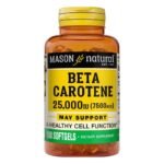 MASON NATURAL BETA CAROTENE 25000 IU 7500 MCG 100 GELULES