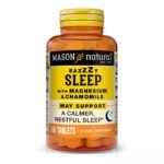 MASON NATURAL EAZZZY SLEEP WITHE MAGNESIUM AND CHAMOMILE 60 TABLETS