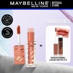 MAYBELLINE OFFRE SPECIALE SUNKISSER BLUSH 08 + RAL SENSATIONNEL LIQUID MATT N8