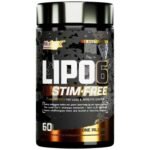 NUTREX LIPO 6 STIM FREE 60 CAPSULES