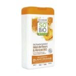 SO BIOB Gel Douche Hydratant au Miel de Fleurs et Abricots Bio 450 mL