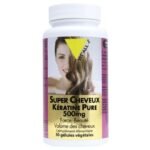 VITALL+ super cheveux keratine pure 500mg 50capsules